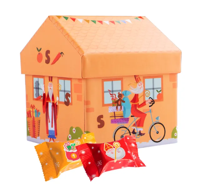 Sinthuis gevuld met sinterklaas pralines