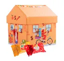 Sinthuis gevuld met sinterklaas pralines