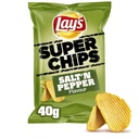lays super chips saltn pepper peper en zout 40g