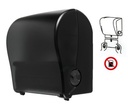 autocut dispenser handdoekrol zwart