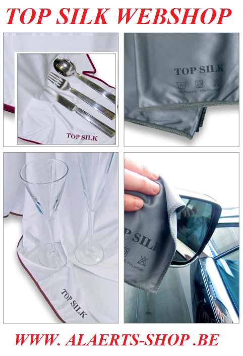 top silk glasdoek