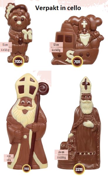 chocolade sinterklaas