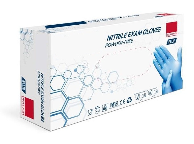 nitril handschoenen blauw