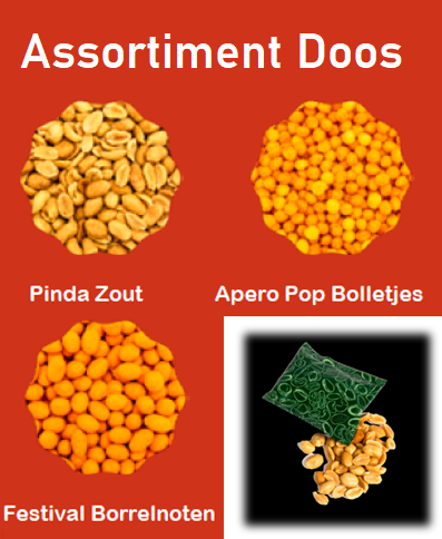 kleine zakjes aperitiefkoekjes zoutjes mini zakjes