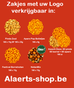 portie nootjes zakjes met logo