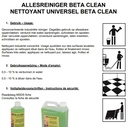 industriele allesreiniger beta clean 5l