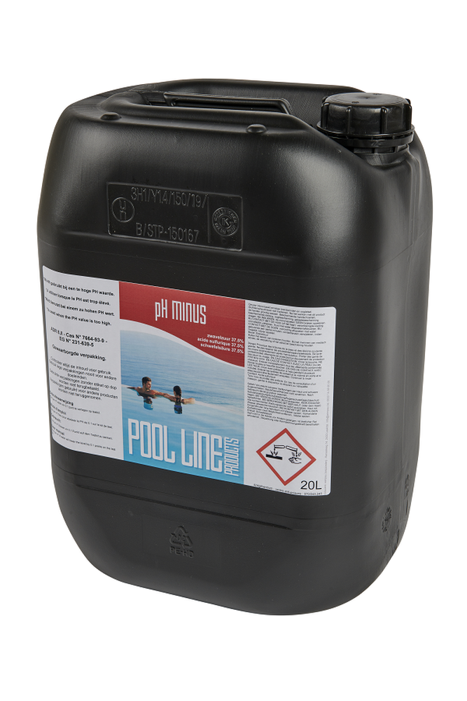 ph minus vloeibaar pool line zwavelzuur 20l
