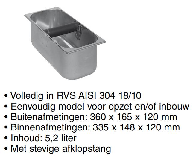 koffiegruisbak