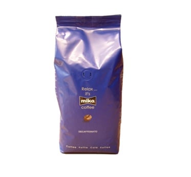 Miko decaffeinato 1kg grains de café
