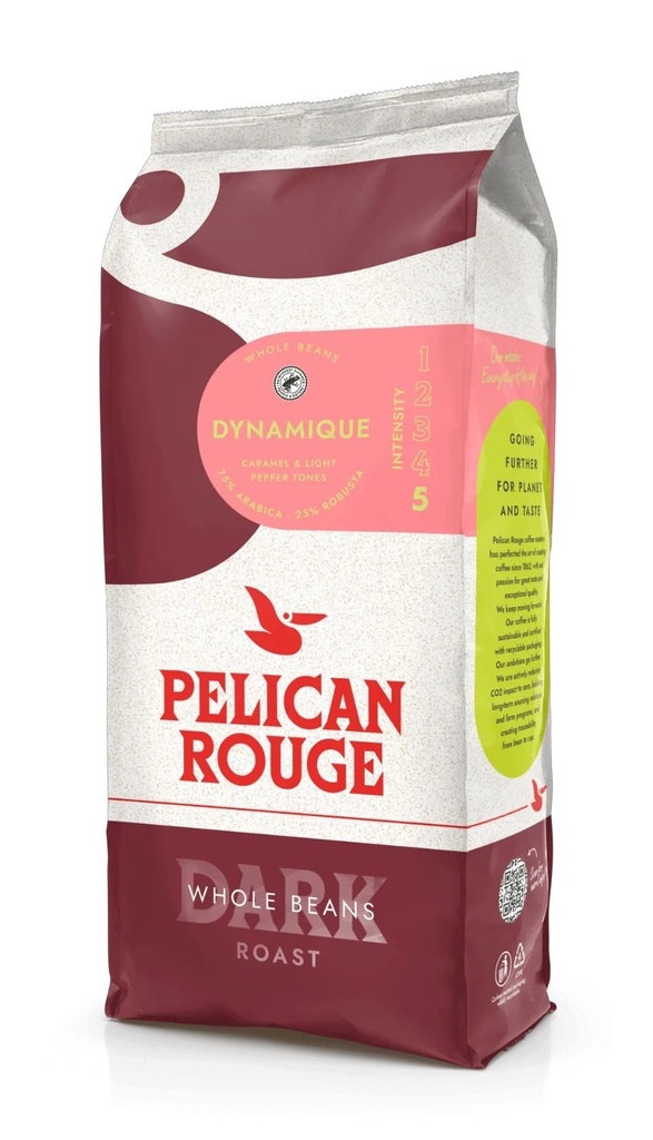Roode Pelikaan Dynamique koffiebonen 1kg | Pelican Rouge