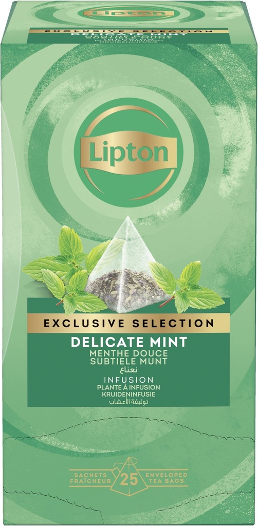 Lipton exclusive selection delicate mint 25pcs