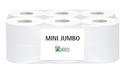 Mini jumbo rollen wc papier 12st.