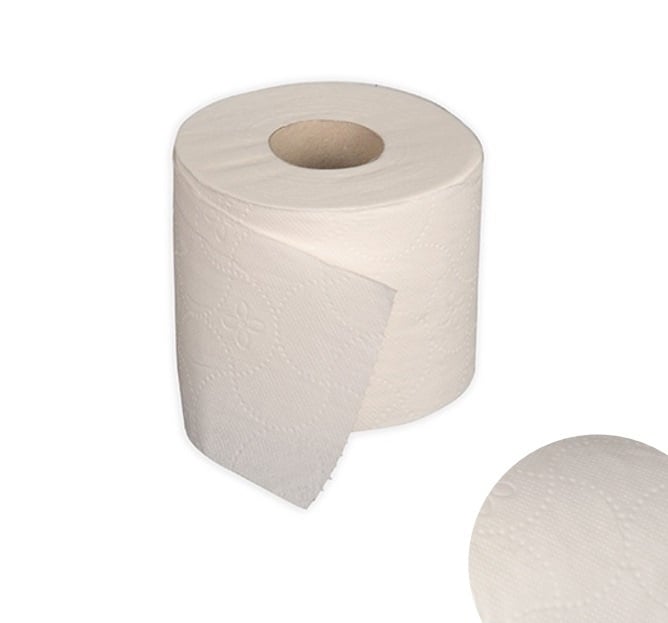 WC papier 2-laags Budget - 60 rollen