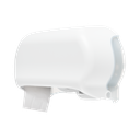 Wc rolhouder dispenser (traditioneel wc papier) - Wit