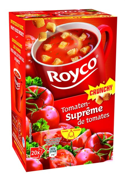 Royco Minute Soup Tomatensuprême Crunchy 20st.