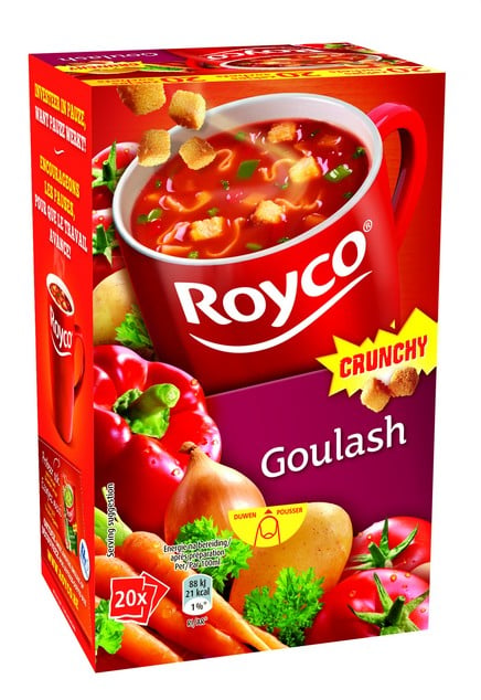 Royco Minute Soup Goulash Crunchy 20st.