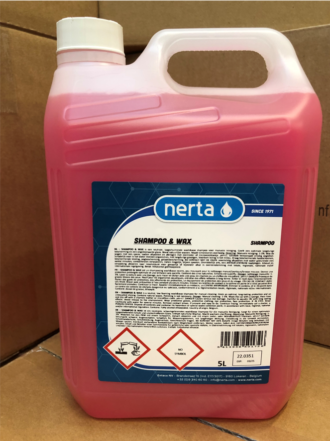 Nerta Autoshampoo met Wax 5L
