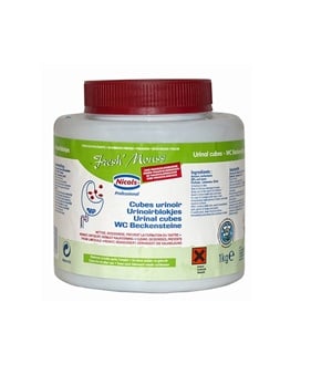 Urinoirblokjes Fresh’ Mouss Nicols 1kg