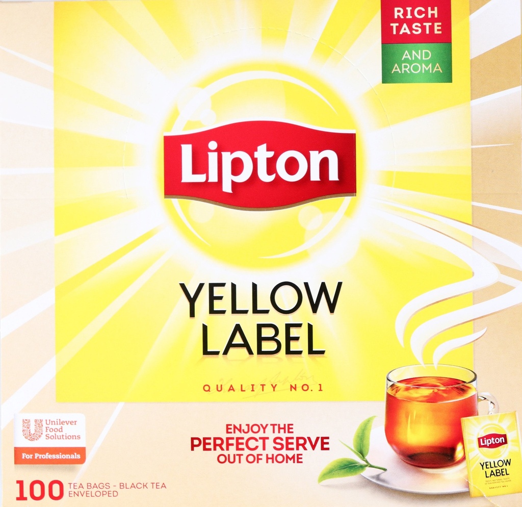 Lipton Yellow Label Tea 100st.