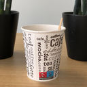 Koffiebekers 200ml 1000st.