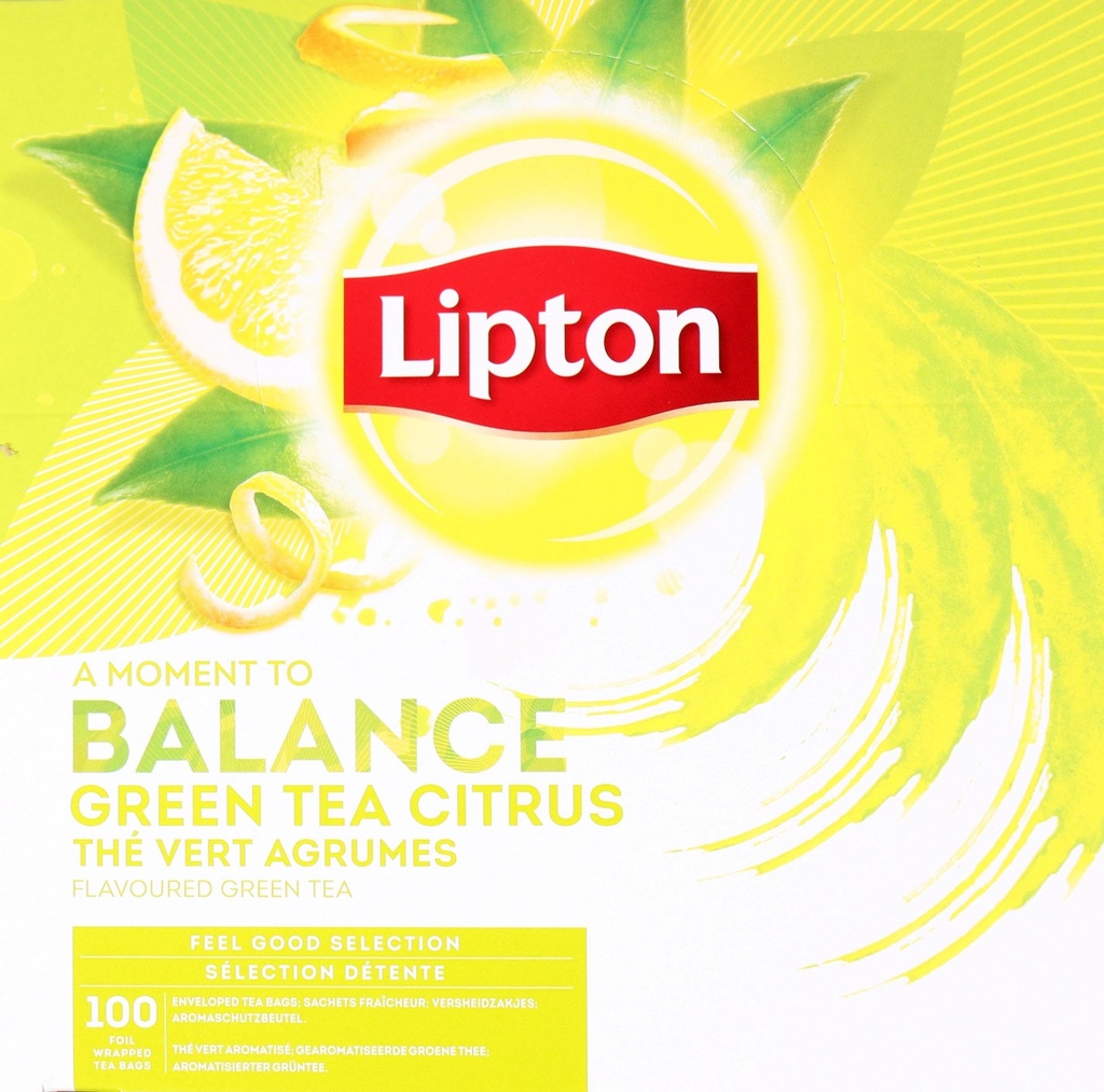 Lipton Green Tea Citrus 100st.