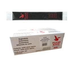 Pelican Rouge bâtonnets de sucre 1000pcs