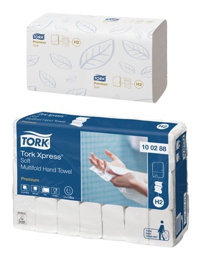 Tork Xpress Soft Multifold Handtowel H2 100288