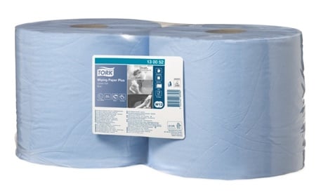 Tork Wiping Paper Plus Combi Roll Blue 130052