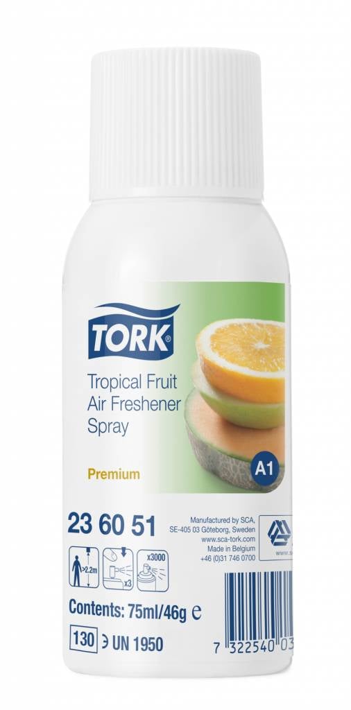 Tork tropical fruit air freshener spray a1 236051