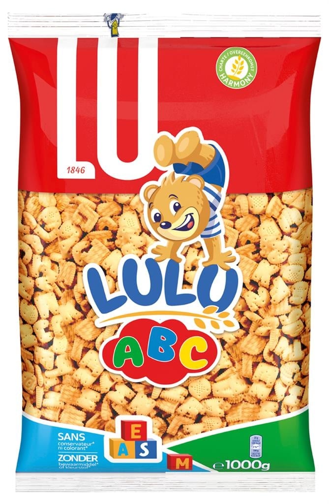 Letterkoekjes ABC LU 5kg (5x1kg)