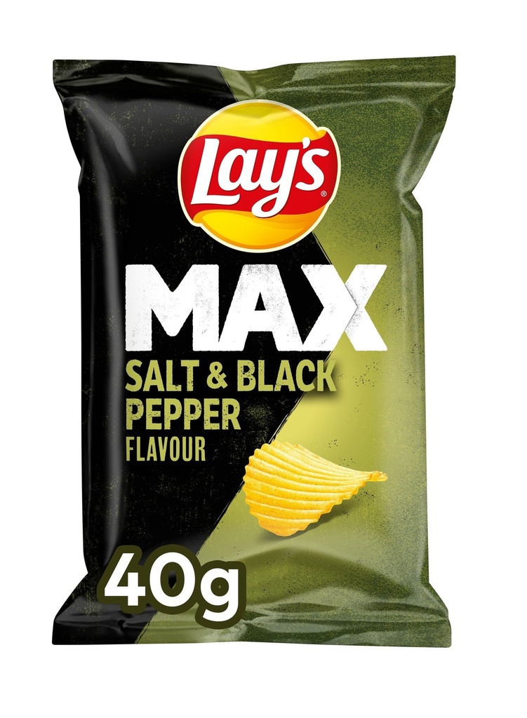 Lay's Superchips Salt'n Pepper 20x40g