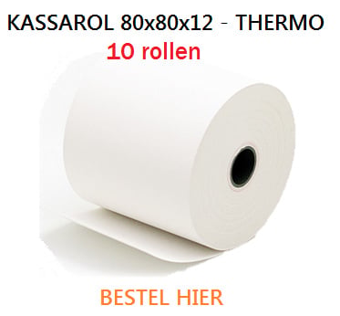 Kassarollen 80x80x12 - 10 stuks (2x5)