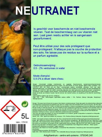 Neutranet savon de sol 5L
