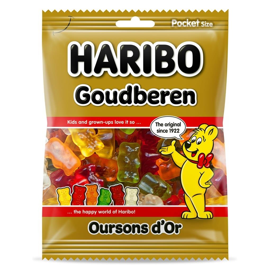 Haribo goudberen 75g x 28st.