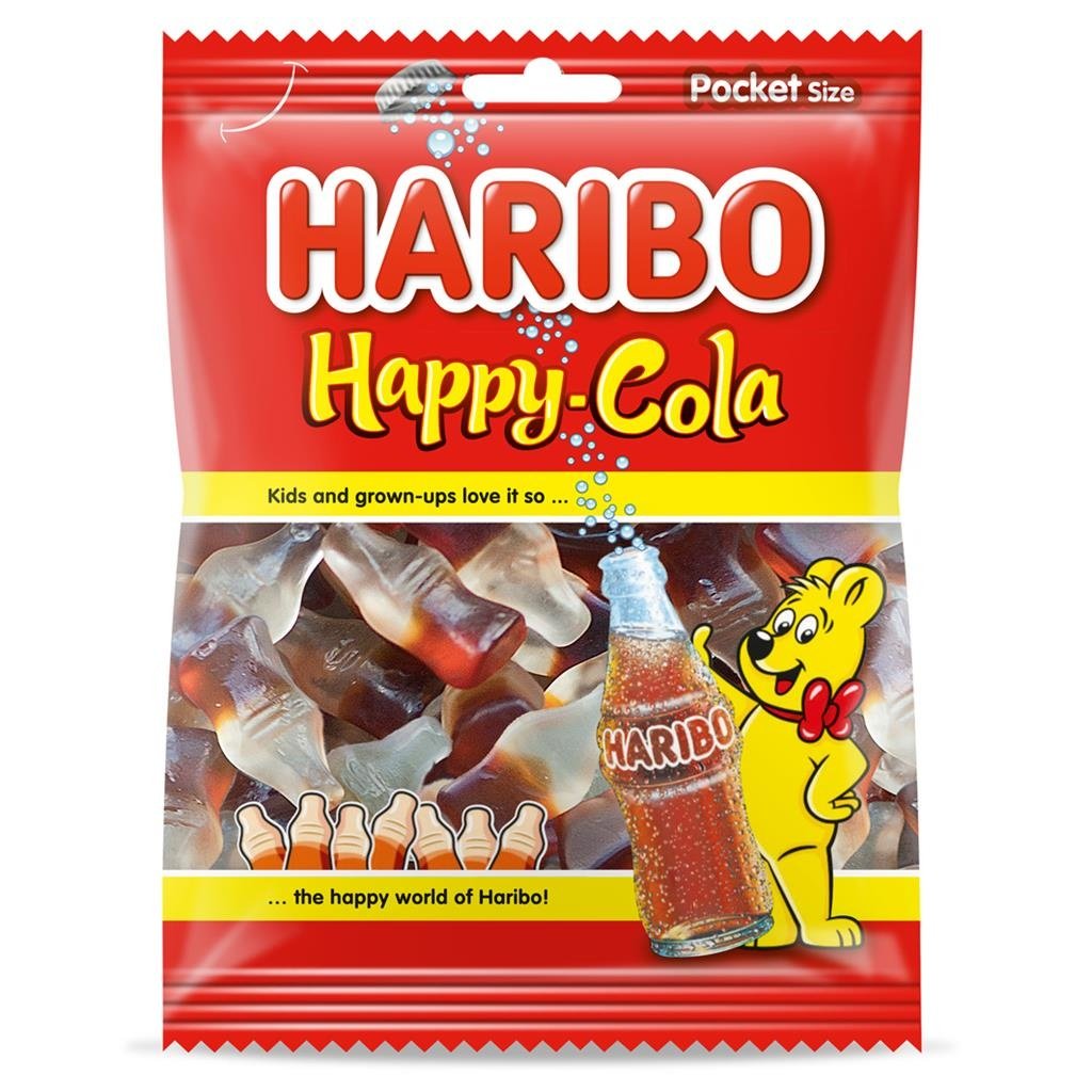 Haribo happy cola 75g x 28st.