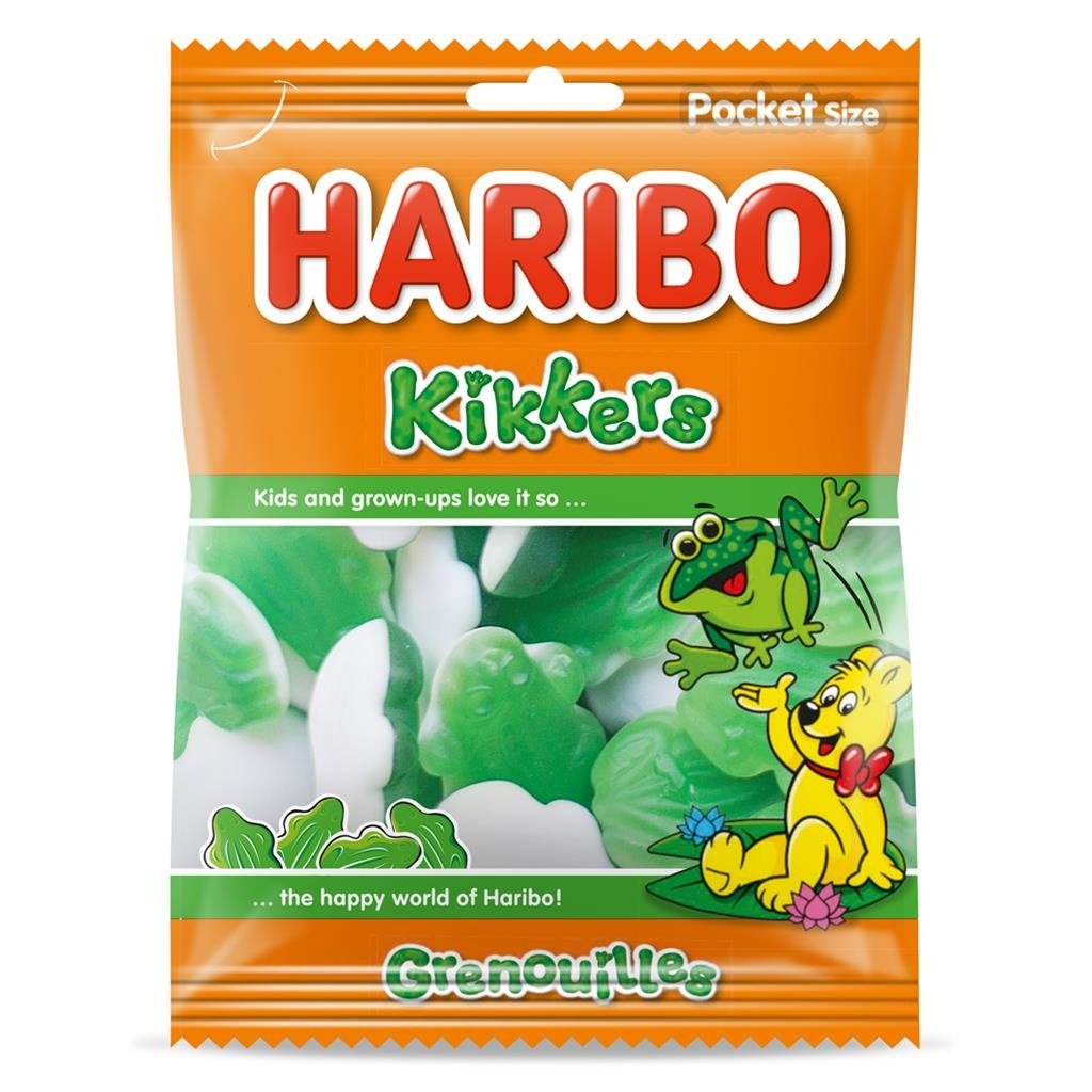 Haribo kikkers 75g x 28st.