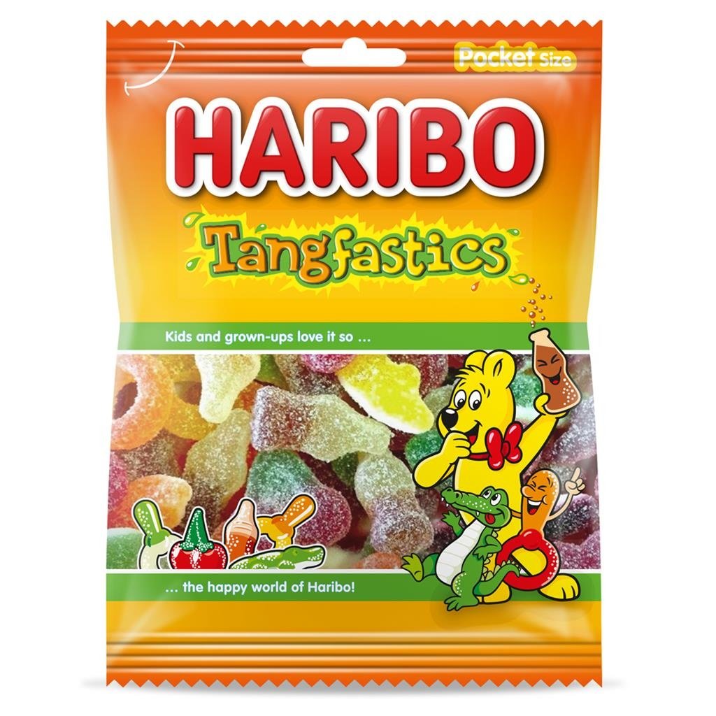 Haribo tangfastics 75g 28pcs