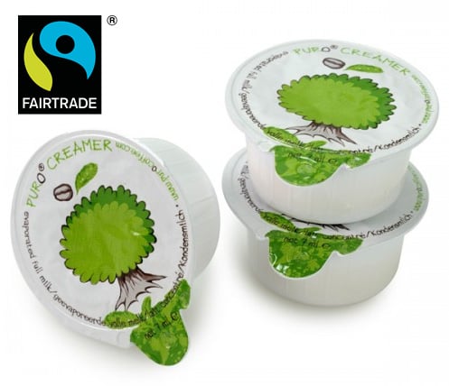 Puro melkcups fairtrade 200st.