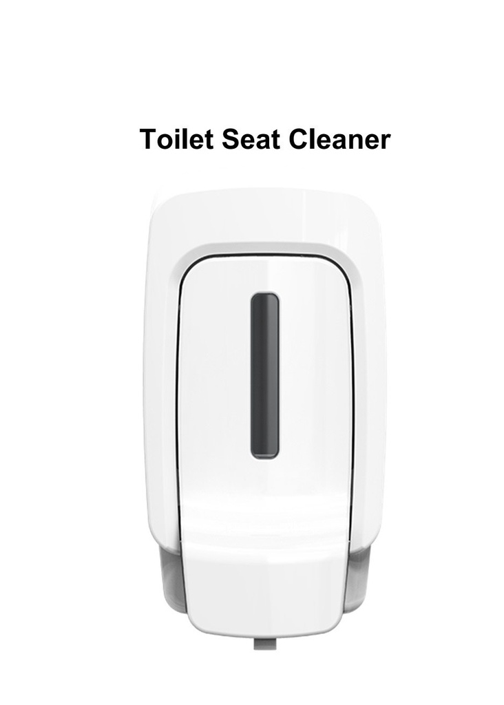 Toiletbrilreiniger dispenser - Wit