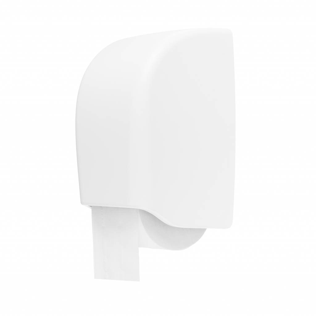 Dispenser doprol toiletpapier wit