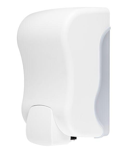 Distributeur de savon mousse rechargeable Blanc