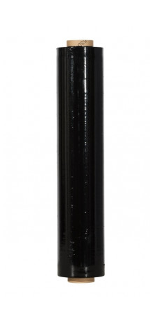 Palletwikkelfolie zwart 1 rol