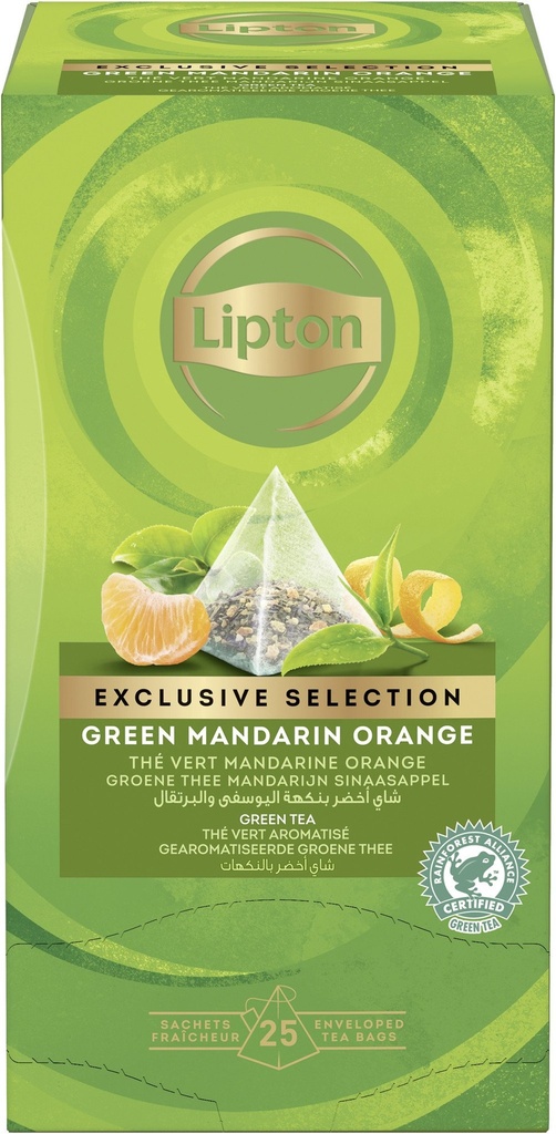 Lipton exclusive selection green mandarin orange