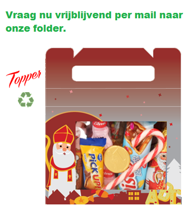 Sinterklaas Snoepdoos - Venster box
