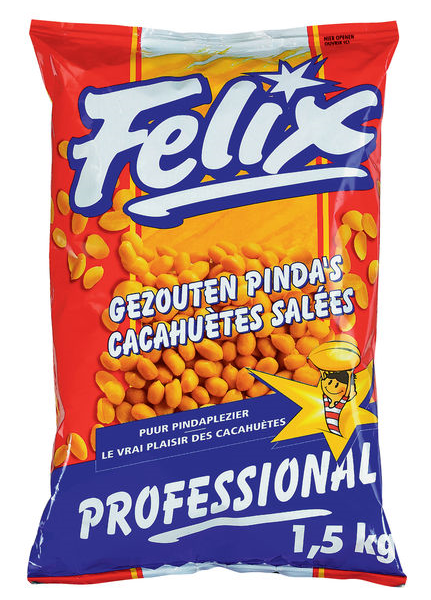 Felix  gezouten pinda's 1,5kg
