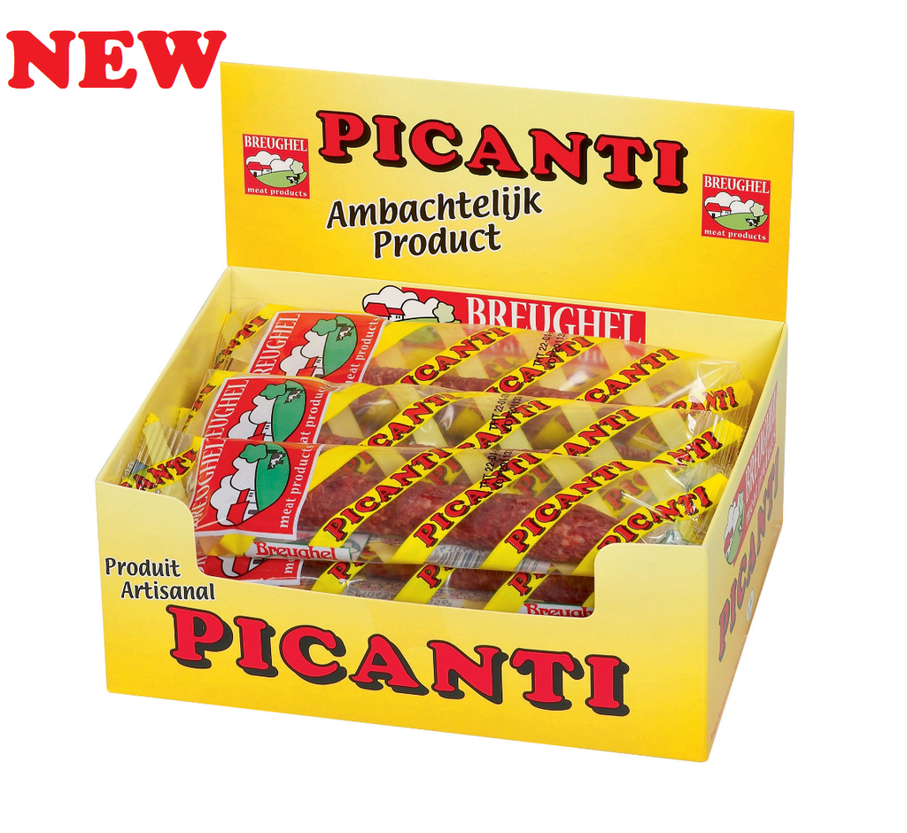 Breughel Picanti saucisse de campagne 47g 15pcs