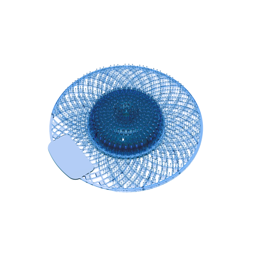 Urinoirmatje Active Screen Ocean Mist + Reinigingspasta 1ST.