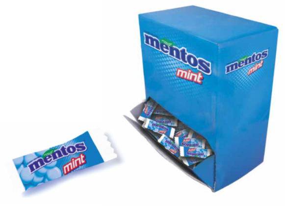 Mentos Meeting Mints 700pcs Display