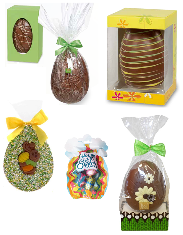 Oeuf de Pâques en cadeau