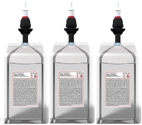 Q-Hand disinfectant Alcogel Ethades+ Automatic - 6 x 1000ml Handrub